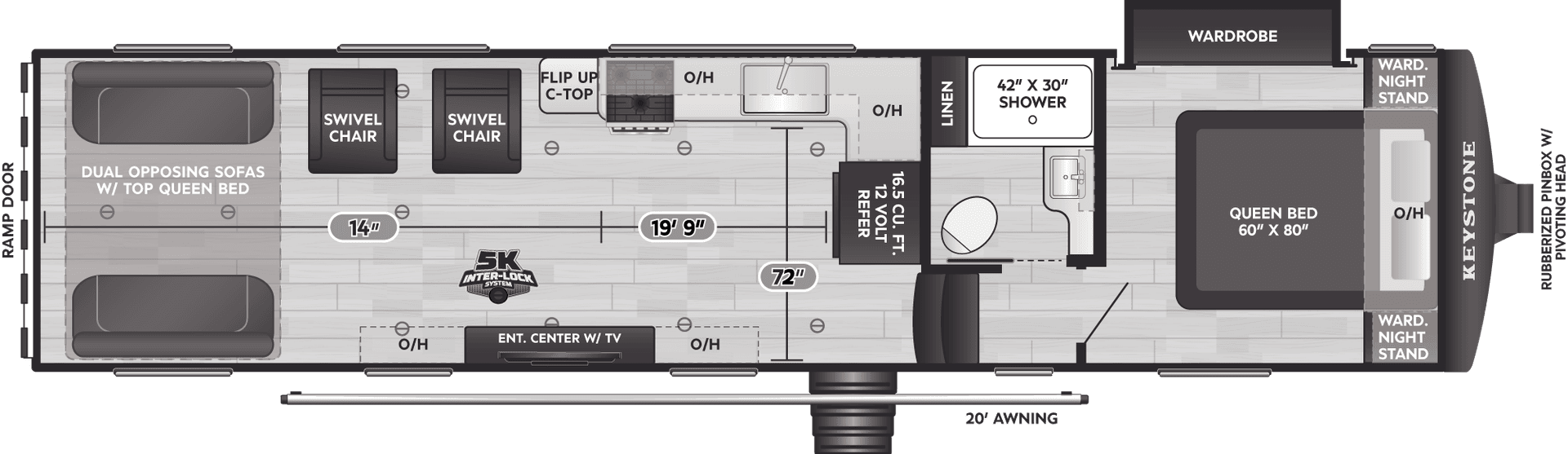 2025 Keystone RV 2025 Keystone RV Raptor Carbon Series - thumbnail 2