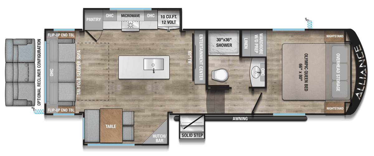 2026 Alliance RV 2026 Alliance RV Avenue - thumbnail 2